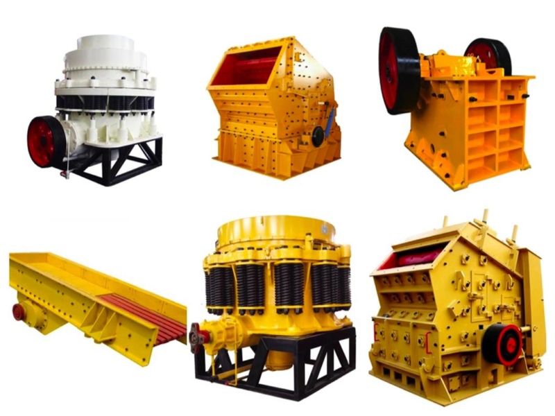 Hydraulic Cone Crusher Equipment Rock Breaking Plant Used for River Stone Iron Ore