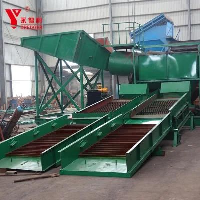 200m3/Hour Dry Land Gold Washing Plant for Sales in Russia