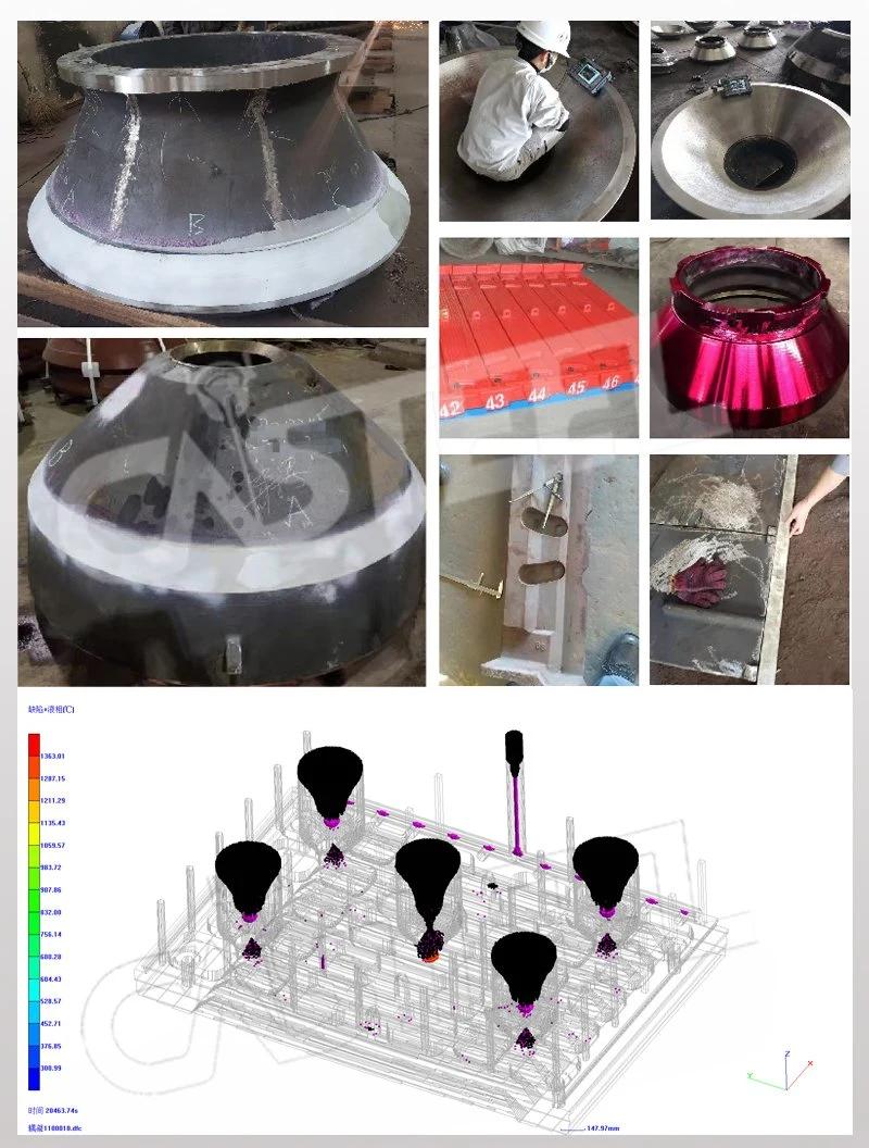 Stone Production Line Crusher Parts Sbm Pew760 Jaw Cheek Tooth Plates