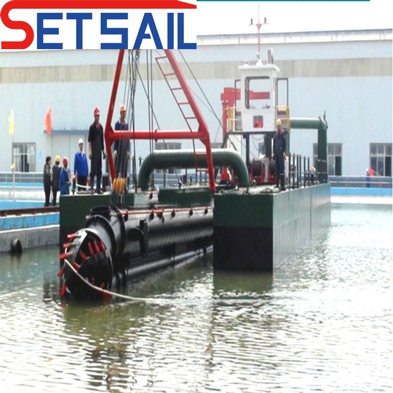 Shijiazhuang River Sand Pump 14 Inch Cutter Suction Sand Dredger