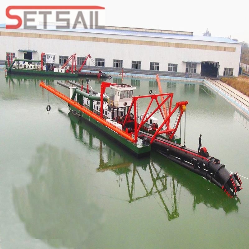 Full Hydraulic Automatic Cutter Head Dredger with Suction Pump