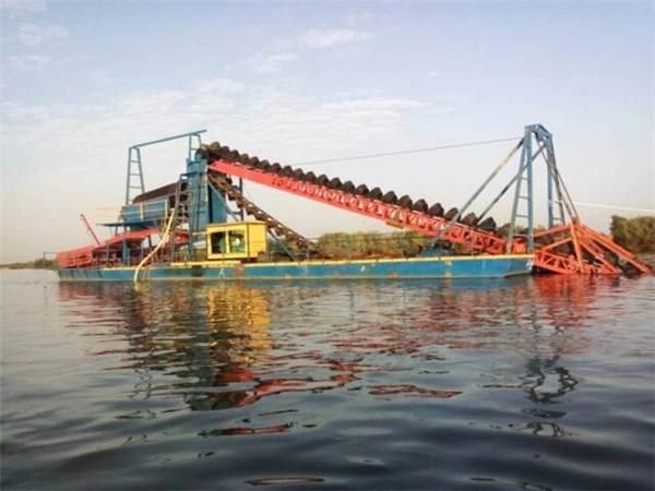 Sand Mining Dredger Chain Bucket Dredger Gold and Diamond Dredge