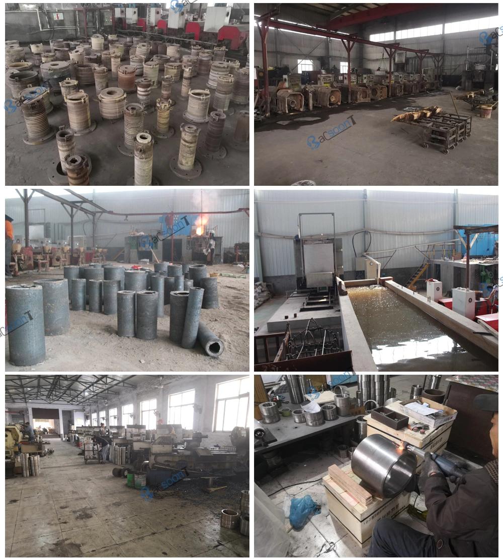 Customized Centrifugal Casting High Manganese Steel Bushing in China