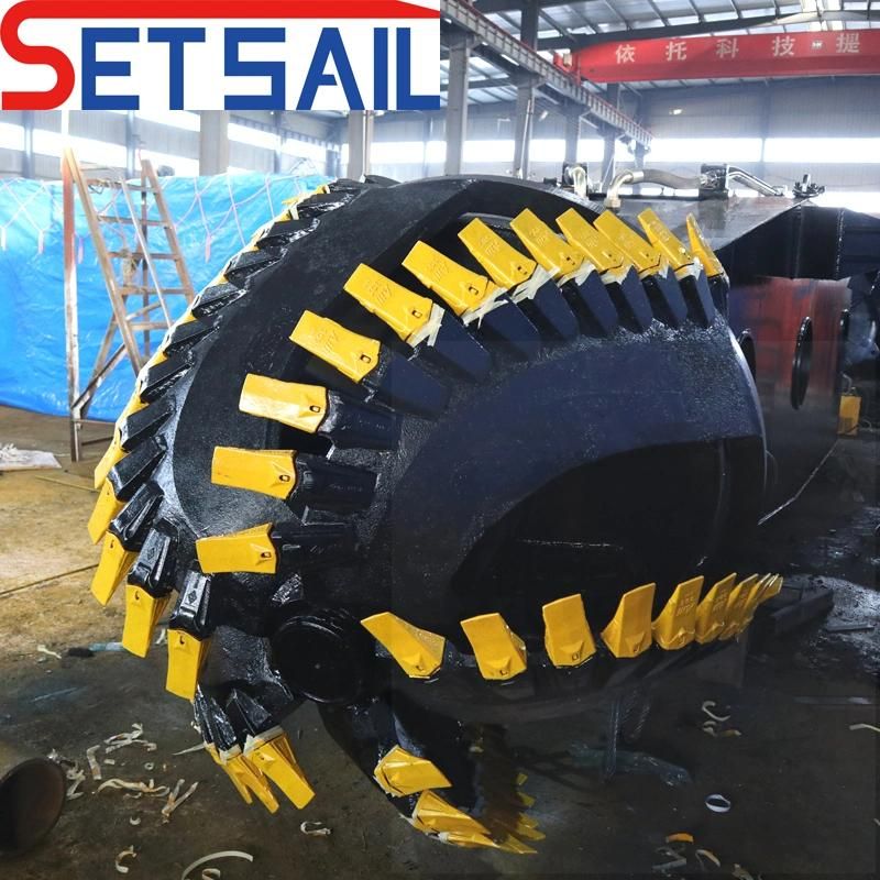 Full New 20 Inch Cutter Suction Mud Dredger with Carriage