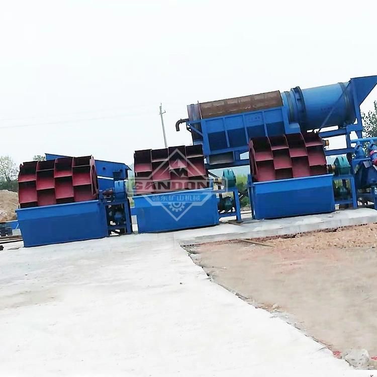 100tph Sand Washing Process Production Line Plant Suppliers