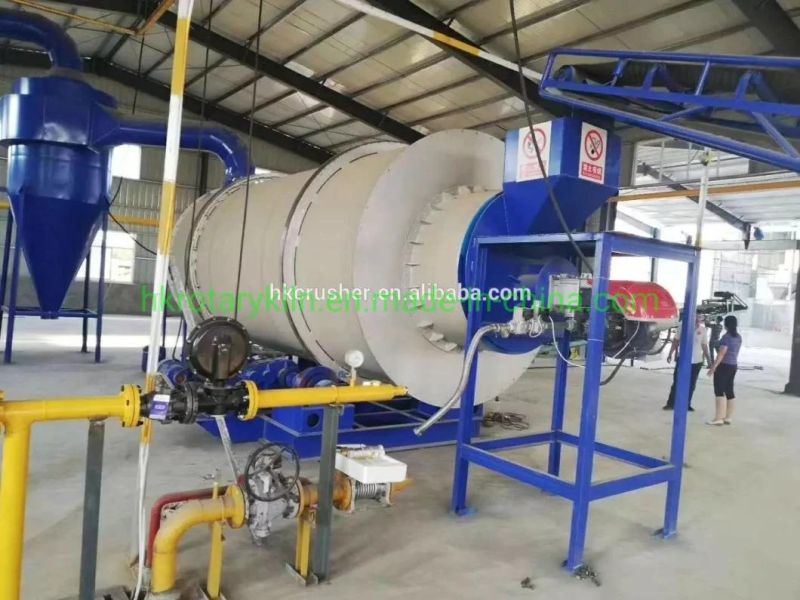 Capacity 10-99 Tph Three Drums Rotary Dryer Rotary Sand Dryer Wood Chips Rotary Drum Dryer