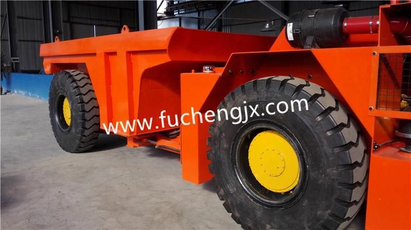 China factory supply Diesel mining underground truck dumper with DANA transmission system