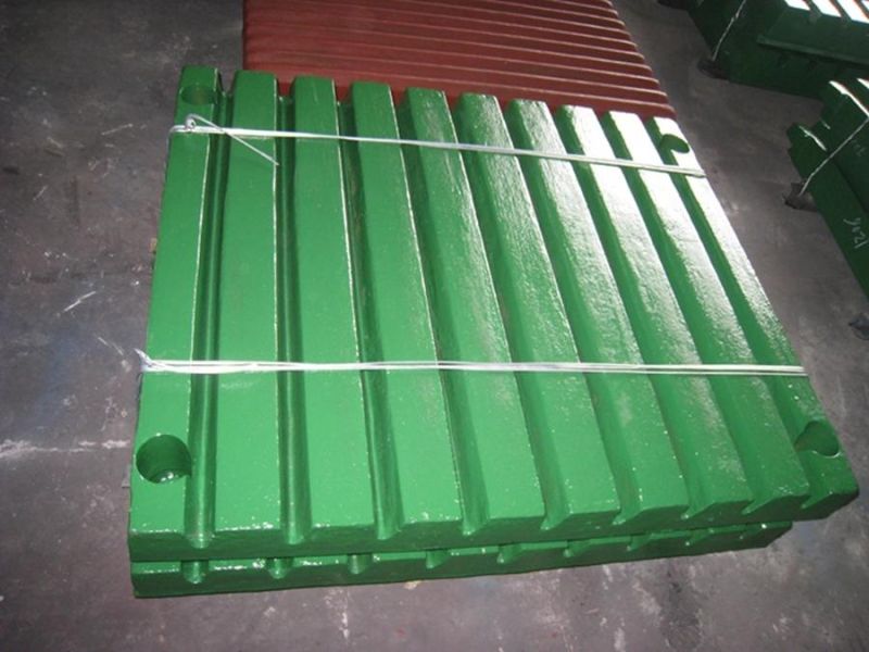 High Manganese Steel Casting Jaw Plate for Custom Made