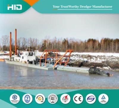 China Hydraulic Cutter Suction Dredger/Sand Dredging Machine Used in Lake for Sale