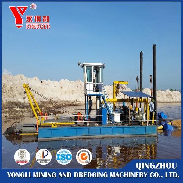 Factory Direct Sales 24 Inch Hydraulic Cutter Suction Dredger with Latest Technology in Algeri Cameroon