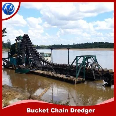 Keda Sand Dredging Vessel Chain Bucket Dredger