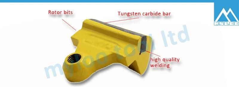 Tungsten VSI Crusher Carbide Bar Rotor Tip Welded Combined Set