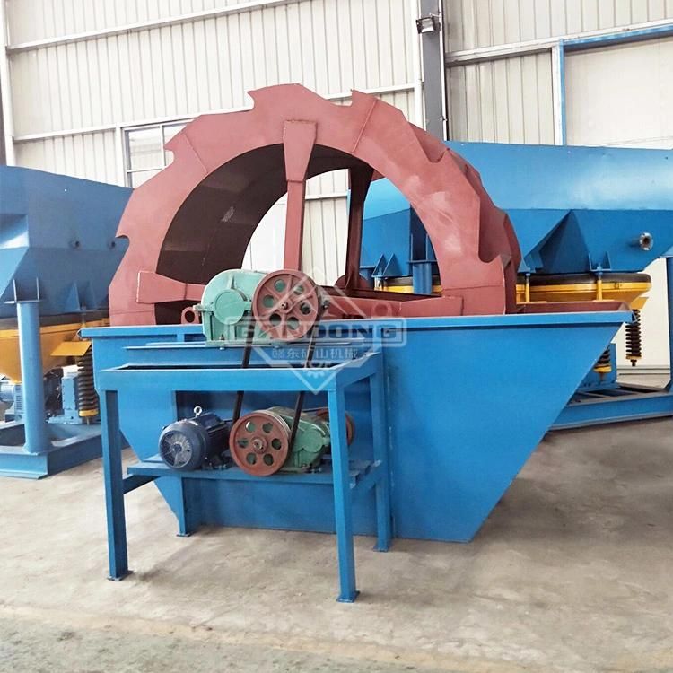 100tph Wheel Sand Mixer Machine Sand Mat