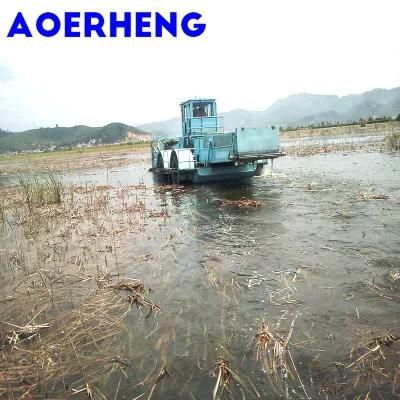 Diesel Engine Hydraulic River Hyacinth Cleaning Machinery for Aquatic Plant