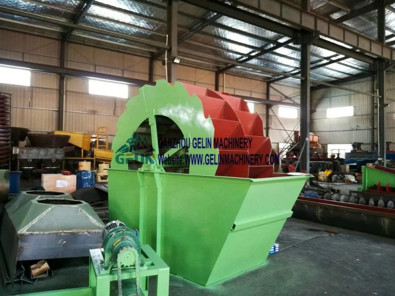 High Quality River Sand Washing Machine Double Wheel Sand Washer