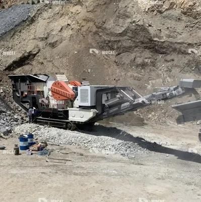 Mobile Portable Crawler Tracked Stone Rock Jaw Crusher (SC106L)