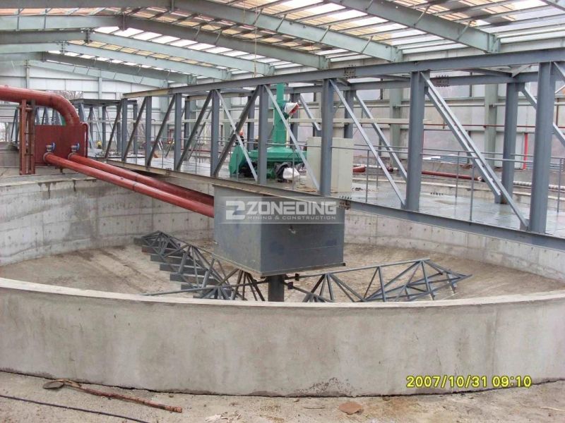 Big Sedimentation Gravity Thickener Peripheral Transmission for Mine Slurry