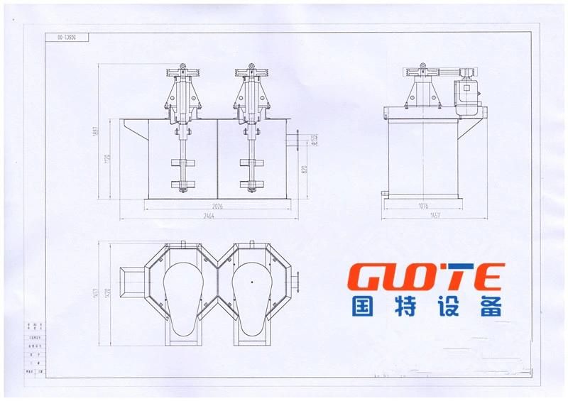 High Cleaning Efficiency Sand Scrubber Washing Machine for Washing Ore and Sand