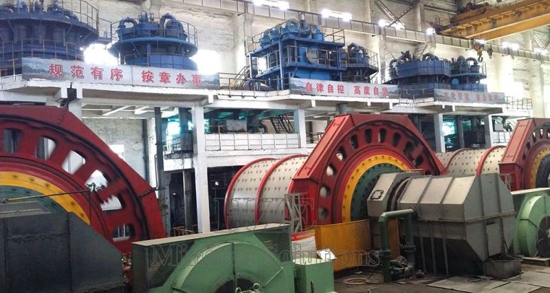 High Efficiency Rate Gold Mining Equipment Ball Mill of Processing Plant