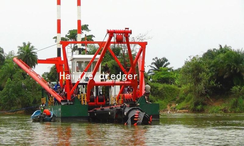 Full Automatic 14 Inch Cutter Suction Dredger with Diesel Engine Power for Dredging