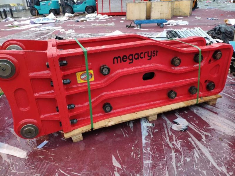 Megacryst Hydraulic Breaker Breaking Cat Komatsu Hitachi Kobelco Excavator