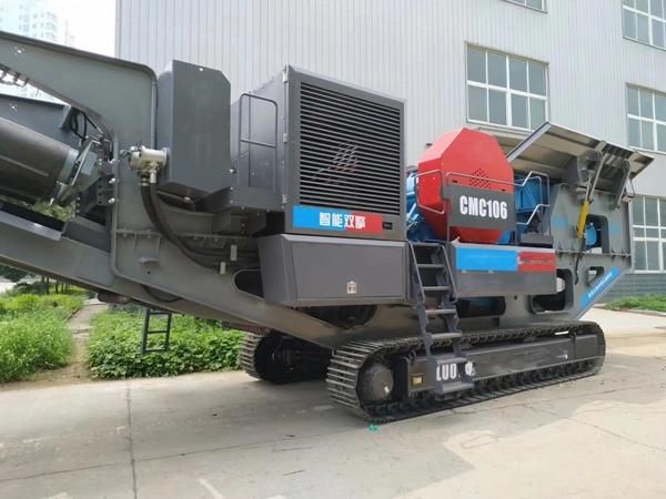 50t/H Mining Use Crawler Type Mobile Impact Crusher