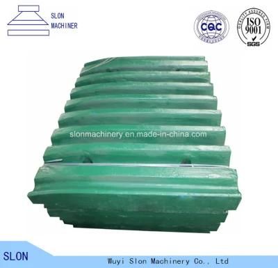 High Manganese Steel Sandvik Jaw Plate Jaw Crusher Parts