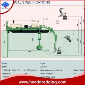 Reservoir Dredging Boat for Weed and Garbage Boat Clean up