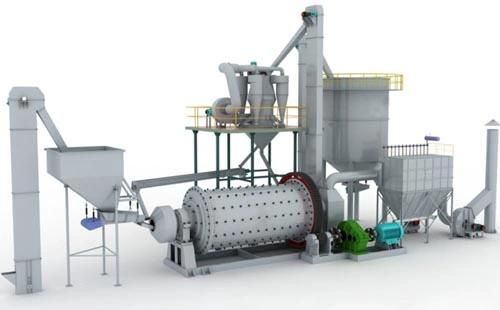 Hot Sale Crushing Process Plant Rock Stone Ball Mill Grinding Machine for Cement Raw Material