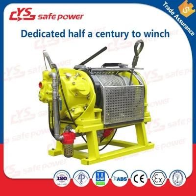 Air Winch with with Large Cable Storage