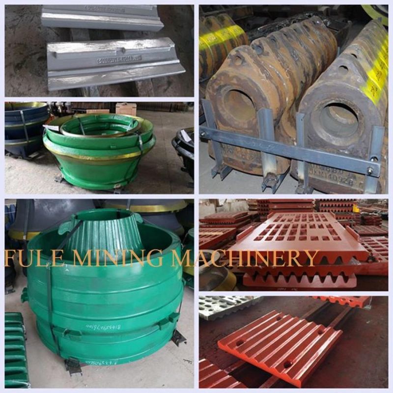 Crusher Manganese Wear Parts Cone Liners for Gyratory Crusher