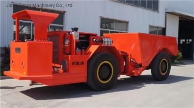 Underground Dump Truck with 10 Tons Capacity