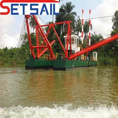 Siemens PLC Rexroth Hydraulic Sand Dredger with Suction Pump