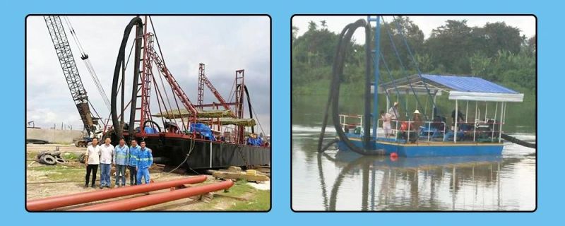 Keda 6 Inch Sand Suction Dredger River Mining Dredger Jet Suction Dredger with Customized Design