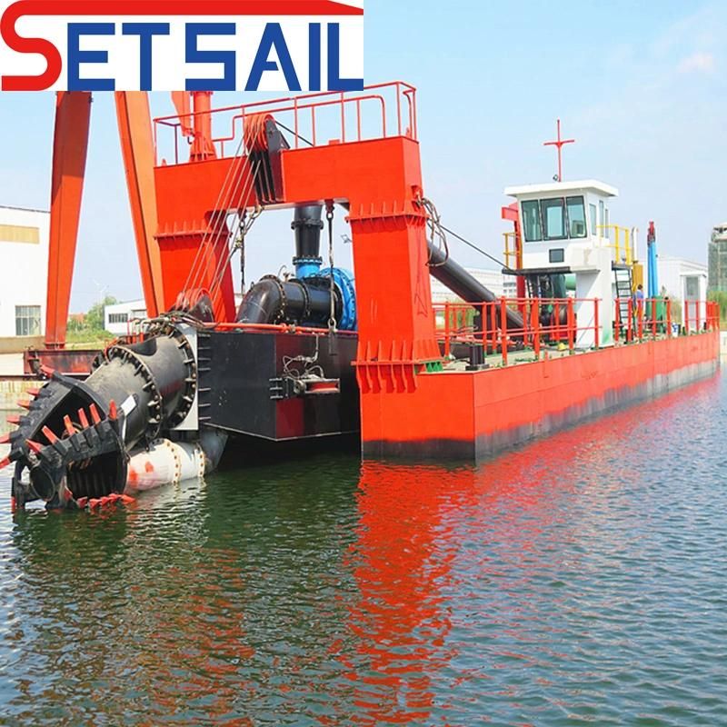 Diesel Engine 18 Inch Cutter Suction Dredging Ship with Pump