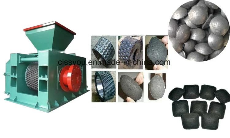 Coal Mine China Charcoal Powder Ball Briquette Press Machine