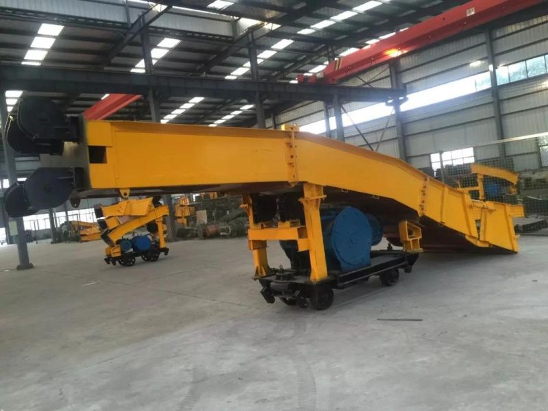 Scraping Bucket Rock Loader Machine with Tail Wheel/ Guide Wheel