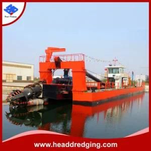 Head Dredging Hydraulic Sand Cutter Suction Dredger for Sale