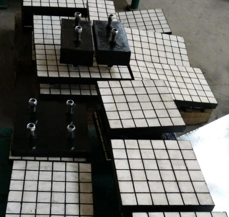 Wear Resistant Ceramic Rubber Wear Lining Plate