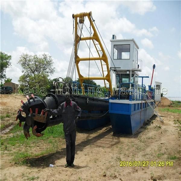 Sand Mining Dredging Boat Cutter Suction Dredger