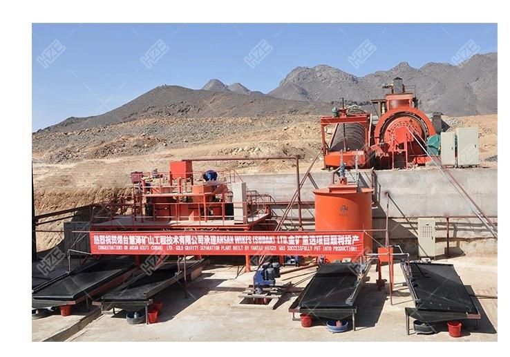 Alluvial Deposit and Hard Rock Small Scale Gold Mining Equipment