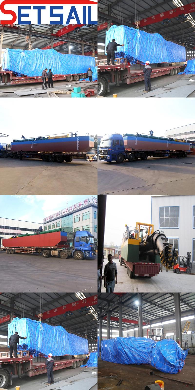 Diesel Engine Hydraulic Contron Trailing Suction Hopper Dredger Boat