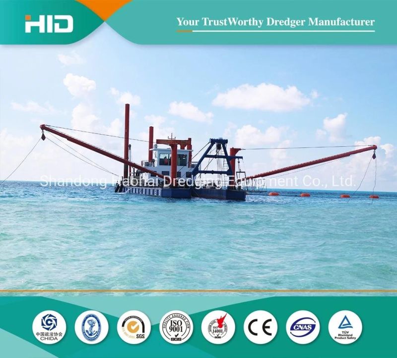 Cutter Suction Dredger for Dredging and Piling in River for Sale