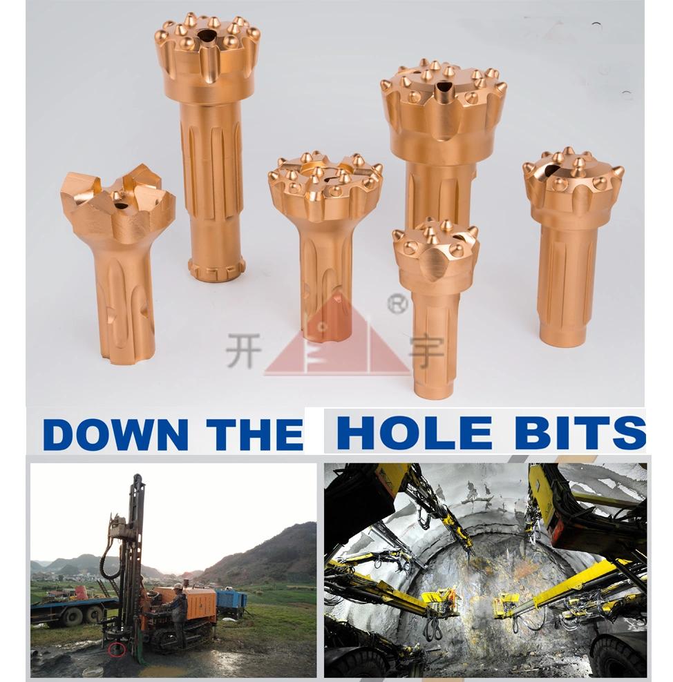 90mm 110mm 130mm DTH Low Air Pressure Rock Drill Button Bit