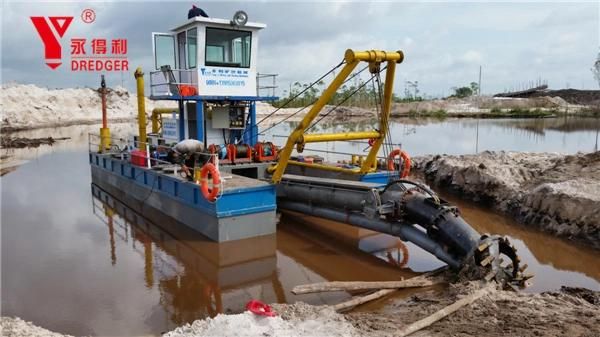 Great Mechanical Property 10 Inch Hydraulic Cutter Suction Dredging Machine in Indonesia