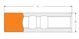 R25 R28 T38 T45 T51 Drill Steel Rod Adapter Quick Coupling Sleeve for Mining and Quarrying