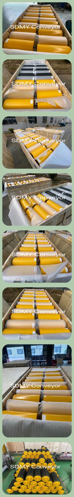 Conveyor Roller Carrying Roller Cema Impact Roller 5"