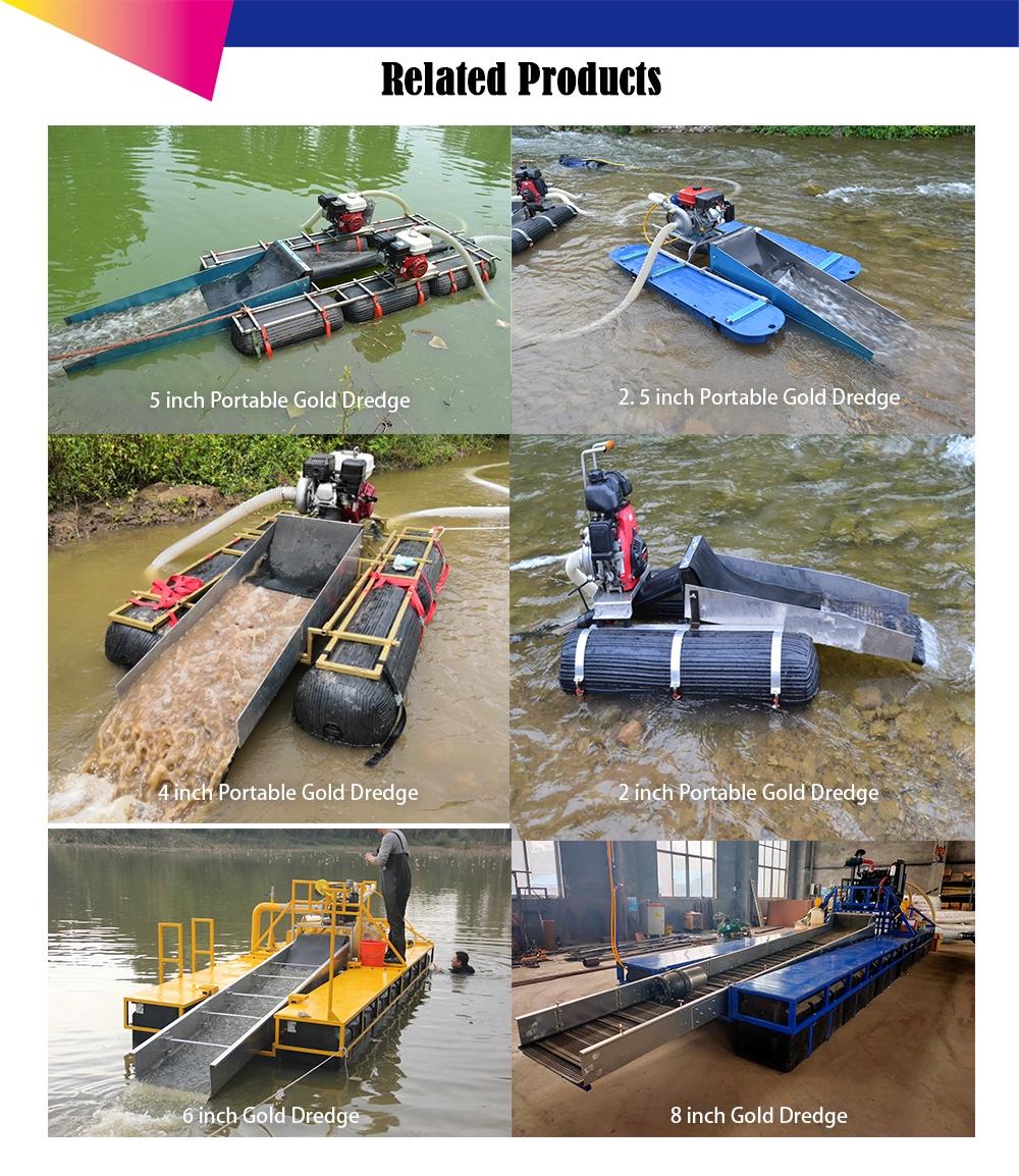 Alluvial Gold Mining Equipment Small Portable Gold Dredge