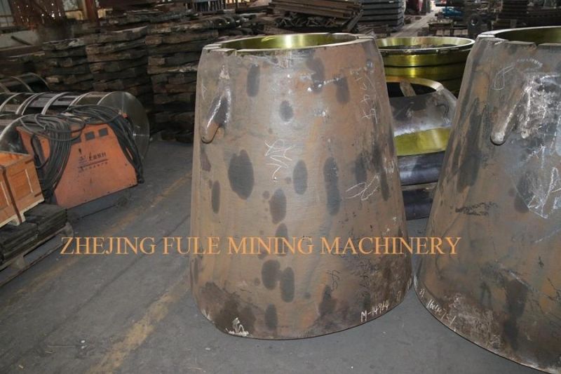 High Quality HP Cone Crusher Parts Concave Mantle