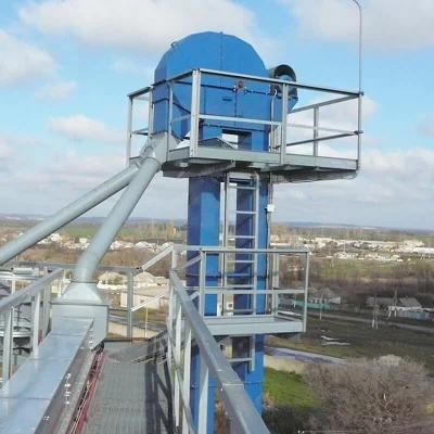 Lifting Height 40m Td Belt Type Plastic Bucket Elevator Suitable for Coffee